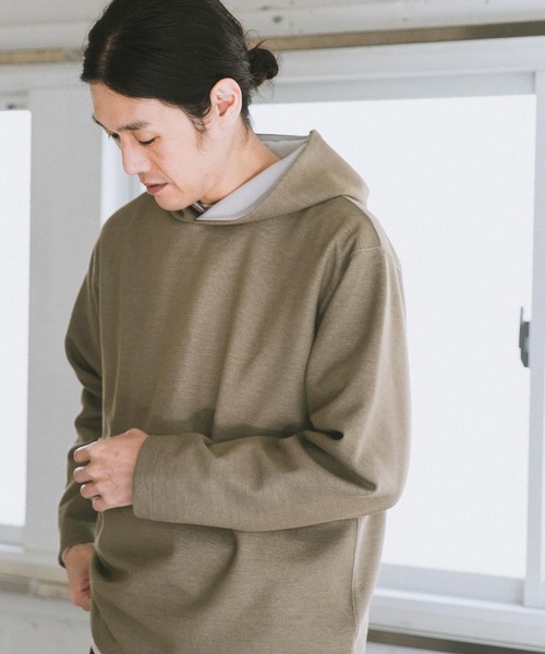 URBAN RESEARCH DOORS（アーバンリサーチドアーズ）の「ダブルフェイスフーディ（パーカー・メンズ・ブラウン/オリーブ/グレー系その他/ネイビー・40/38）」の20枚目の写真