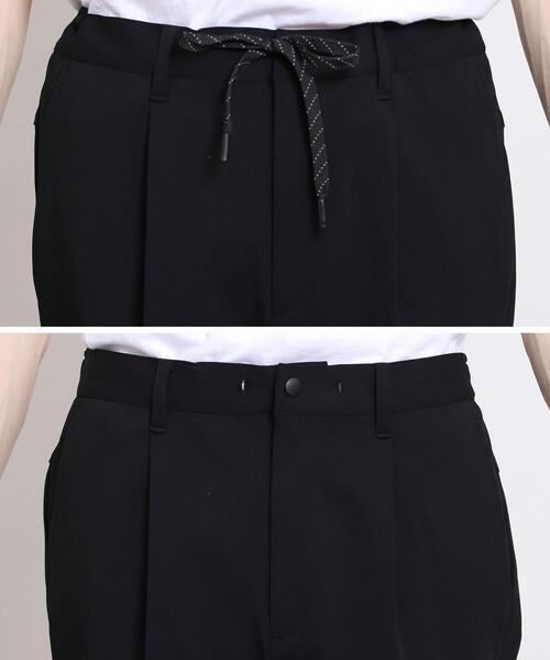 coen（コーエン）の「極楽FITタックイージーテーパードパンツ（スラックス・メンズ・ダークグレー/ベージュ/ネイビー/グレー/ブラック/オリーブ・MEDIUM/SMALL/X-LARGE/LARGE）」の9枚目の写真