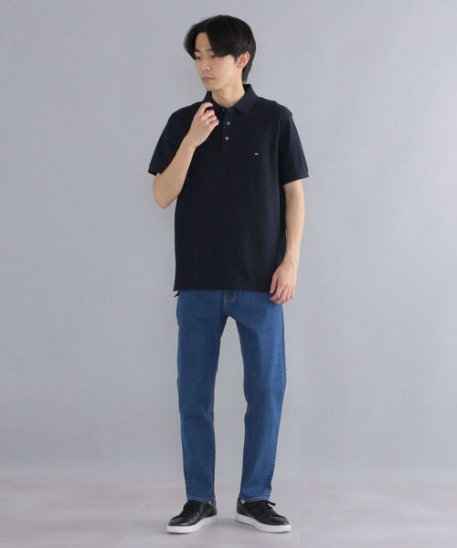 SHIPS(シップス)の「【WEB限定】SHIPS: 10オンス 5ポケット スリム テーパード ストレッチ デニム パンツ(デニムパンツ・メンズ・ブラック/ネイビー/ブルー・SMALL/MEDIUM/LARGE)」の13枚目の写真