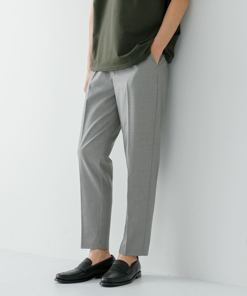 URBAN RESEARCH ROSSO MEN(アーバンリサーチロッソメン)の「『XLサイズあり』イージーテーパードスラックス(スラックス・メンズ・ネイビー/ブラック/グレー/ライトグレー・MEDIUM/LARGE/X-LARGE)」の3枚目の写真