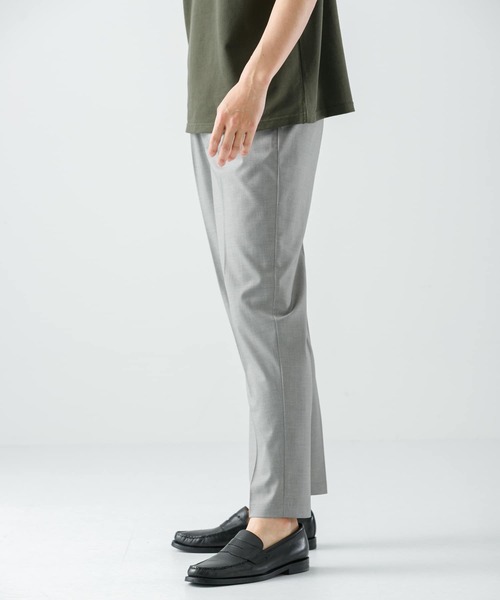 URBAN RESEARCH ROSSO MEN(アーバンリサーチロッソメン)の「『XLサイズあり』イージーテーパードスラックス(スラックス・メンズ・ネイビー/ブラック/グレー/ライトグレー・MEDIUM/LARGE/X-LARGE)」の17枚目の写真