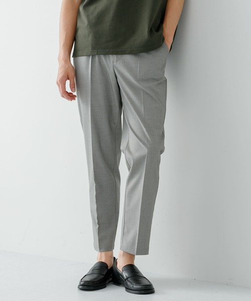 URBAN RESEARCH ROSSO MEN(アーバンリサーチロッソメン)の「『XLサイズあり』イージーテーパードスラックス(スラックス・メンズ・ネイビー/ブラック/グレー/ライトグレー・MEDIUM/LARGE/X-LARGE)」の5枚目の写真