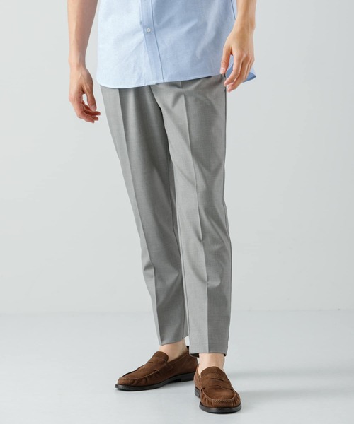 URBAN RESEARCH ROSSO MEN(アーバンリサーチロッソメン)の「『XLサイズあり』イージーテーパードスラックス(スラックス・メンズ・ネイビー/ブラック/グレー/ライトグレー・MEDIUM/LARGE/X-LARGE)」の14枚目の写真