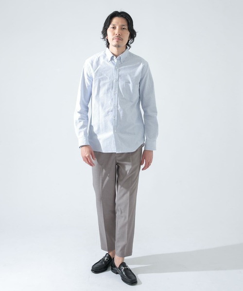 URBAN RESEARCH ROSSO MEN(アーバンリサーチロッソメン)の「『XLサイズあり』イージーテーパードスラックス(スラックス・メンズ・ネイビー/ブラック/グレー/ライトグレー・MEDIUM/LARGE/X-LARGE)」の12枚目の写真