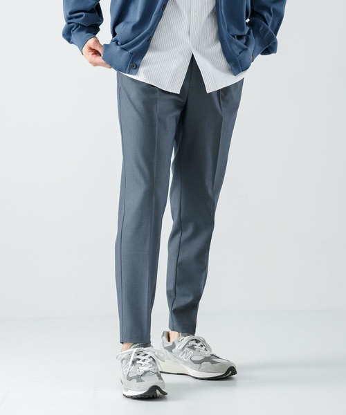 URBAN RESEARCH ROSSO MEN(アーバンリサーチロッソメン)の「『XLサイズあり』イージーテーパードスラックス(スラックス・メンズ・ネイビー/ブラック/グレー/ライトグレー・MEDIUM/LARGE/X-LARGE)」の15枚目の写真