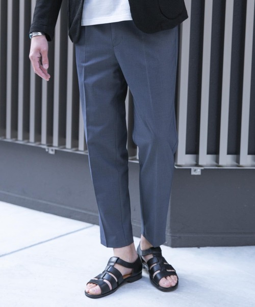 URBAN RESEARCH ROSSO MEN(アーバンリサーチロッソメン)の「『XLサイズあり』イージーテーパードスラックス(スラックス・メンズ・ネイビー/ブラック/グレー/ライトグレー・MEDIUM/LARGE/X-LARGE)」の13枚目の写真