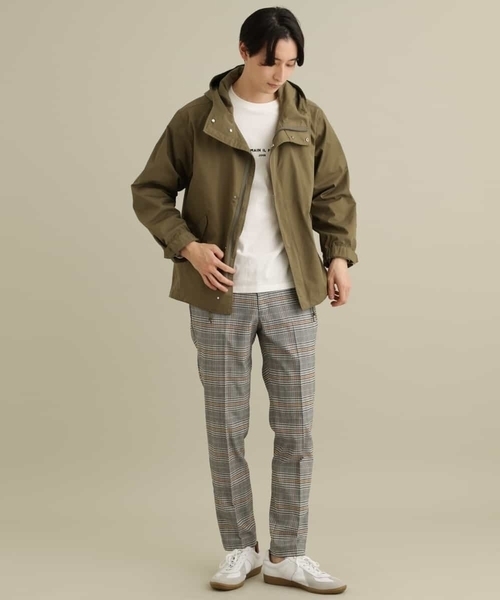 a.v.v(アーヴェヴェ)の「ミニロゴセミワイドシルエットカットソー(Tシャツ/カットソー・メンズ・ホワイト/ライトブルー/ミント・46/48/50)」の7枚目の写真