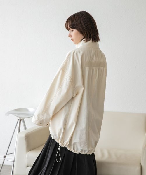 JEANASIS（ジーナシス）の「ソデ2WAY M-65/264467（ミリタリージャケット・レディース・ダークベージュ/オフホワイト/ブラック/カーキ/ホワイト/ダークカーキ/ブラウン系その他/グリーン系その他/ブラウン/ブラウン系その他2/グレー系その他/ライトカーキ・FREE）」の20枚目の写真