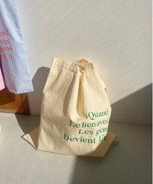 Heather | レタリングトートバッグ  271056(トートバッグ)