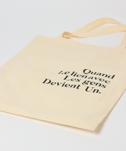 Heather（ヘザー）の「レタリングトートバッグ  271056（トートバッグ・レディース・ホワイト×グリーン/ホワイト×ブラック/ブルー系その他/ピンク系その他/ホワイト×ブラウン・ONE SIZE）」の15枚目の写真