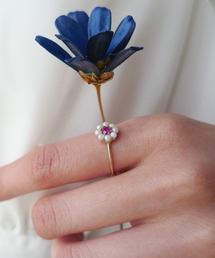 little emblem（リトルエンブレム）の「＆ pearl ルビーフラワーリング