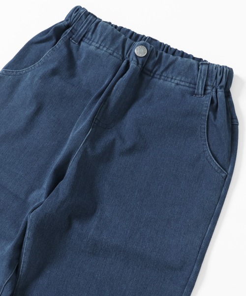 KRIFF MAYER Kid's Collection（クリフメイヤーキッズコレクション）の「涼タッチカットデニム（デニムパンツ・キッズ・ライトブルー/ダークブルー・130/170/150/120/160/140）」の7枚目の写真
