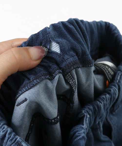 KRIFF MAYER Kid's Collection（クリフメイヤーキッズコレクション）の「涼タッチカットデニム（デニムパンツ・キッズ・ライトブルー/ダークブルー・130/170/150/120/160/140）」の8枚目の写真