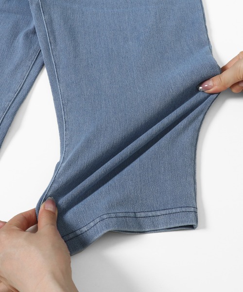 KRIFF MAYER Kid's Collection（クリフメイヤーキッズコレクション）の「涼タッチカットデニム（デニムパンツ・キッズ・ライトブルー/ダークブルー・130/170/150/120/160/140）」の11枚目の写真