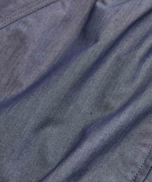 VIS（ビス）の「【UVケア】ジャンブレーアソートブルゾン（ポンチョ・レディース・チャコールグレー/ネイビー/キナリ・FREE）」の19枚目の写真