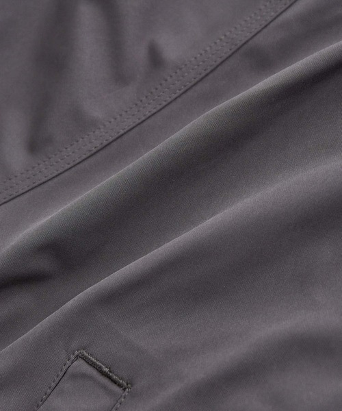 VIS（ビス）の「【UVケア】ジャンブレーアソートブルゾン（ポンチョ・レディース・チャコールグレー/ネイビー/キナリ・FREE）」の14枚目の写真