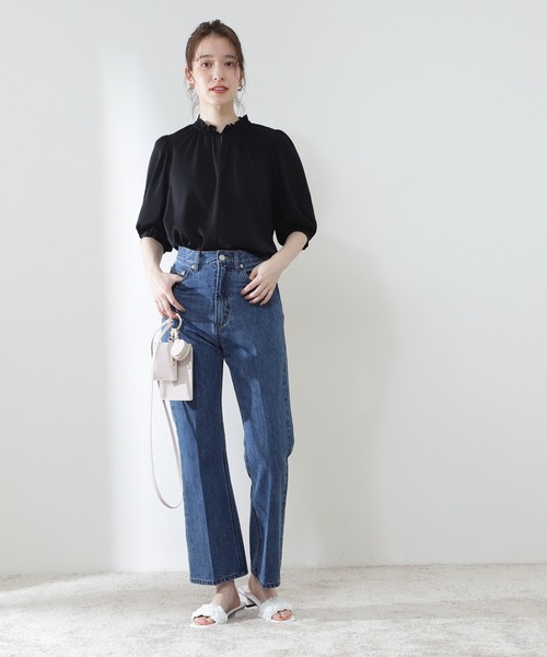 N.（N. Natural Beauty Basic）（エヌエヌナチュラルビューティーベーシック）の「◆メッシュミュール（サンダル・レディース・ベージュ/イエロー/ホワイト・MEDIUM/LARGE）」の14枚目の写真