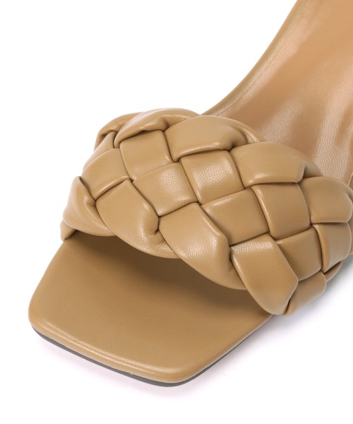 N.（N. Natural Beauty Basic）（エヌエヌナチュラルビューティーベーシック）の「◆メッシュミュール（サンダル・レディース・ベージュ/イエロー/ホワイト・MEDIUM/LARGE）」の6枚目の写真