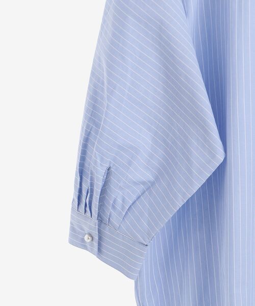 le.coeur blanc(ルクールブラン)の「パールボタンドルマンシャツ(シャツ/ブラウス・レディース・オフホワイト/ブルー系その他3/ブルー系その他4・38)」の8枚目の写真