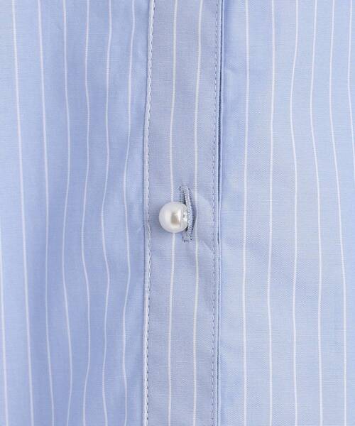 le.coeur blanc(ルクールブラン)の「パールボタンドルマンシャツ(シャツ/ブラウス・レディース・オフホワイト/ブルー系その他3/ブルー系その他4・38)」の9枚目の写真