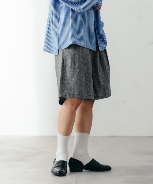 epnok（エプノック）の「ツイードハーフパンツ（その他パンツ）」 - WEAR
