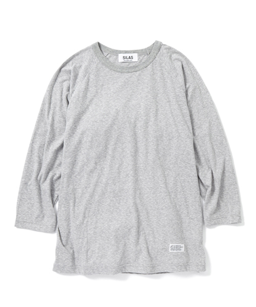 SILAS（サイラス）の「S/S FOOTBALL TEE（Tシャツ/カットソー・メンズ・ホワイト/ネイビー・MEDIUM/SMALL/LARGE）」の5枚目の写真
