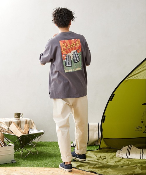 Snow Peak(スノーピーク)の「【SNOW PEAK / スノーピーク】別注 Beer Graphic Tシャツ(Tシャツ/カットソー・メンズ・ホワイト/ブラック・SMALL/MEDIUM/LARGE)」の3枚目の写真