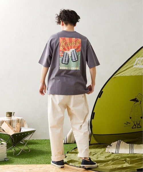 Snow Peak(スノーピーク)の「【SNOW PEAK / スノーピーク】別注 Beer Graphic Tシャツ(Tシャツ/カットソー・メンズ・ホワイト/ブラック・SMALL/MEDIUM/LARGE)」の11枚目の写真