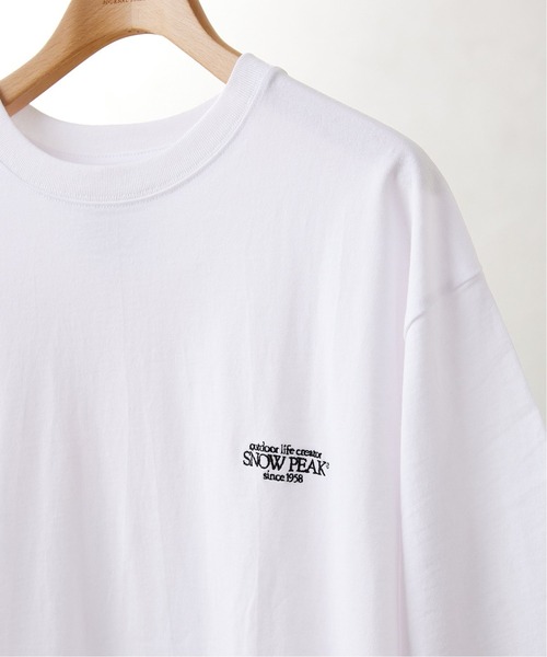 Snow Peak(スノーピーク)の「【SNOW PEAK / スノーピーク】別注 Beer Graphic Tシャツ(Tシャツ/カットソー・メンズ・ホワイト/ブラック・SMALL/MEDIUM/LARGE)」の4枚目の写真