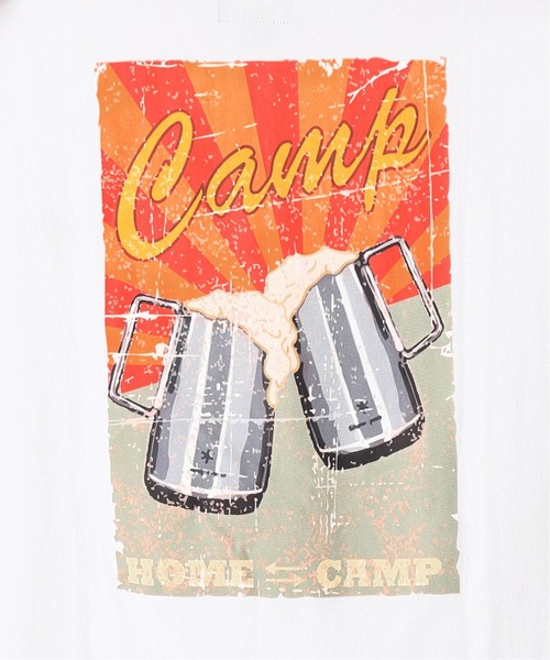 Snow Peak(スノーピーク)の「【SNOW PEAK / スノーピーク】別注 Beer Graphic Tシャツ(Tシャツ/カットソー・メンズ・ホワイト/ブラック・SMALL/MEDIUM/LARGE)」の18枚目の写真
