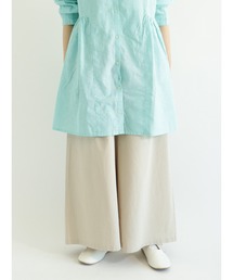 Samansa Mos2 | フロントボタンワイドパンツ(その他パンツ)
