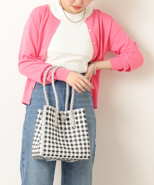 natural couture（ナチュラルクチュール）の「セット着用可/UV・接触冷感機能あり プチプラベーシックカーディガン（カーディガン/ボレロ・レディース・オフホワイト/ブラック/グリーン/ラベンダー/ピンク/その他1・FREE）」の21枚目の写真