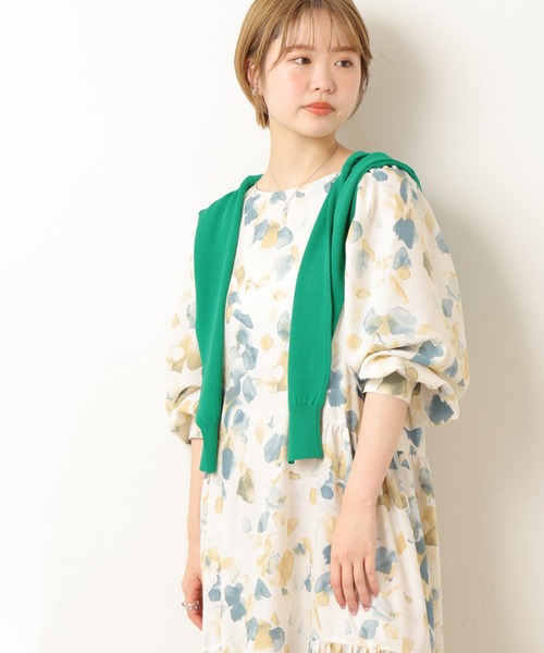 natural couture（ナチュラルクチュール）の「セット着用可/UV・接触冷感機能あり プチプラベーシックカーディガン（カーディガン/ボレロ・レディース・オフホワイト/ブラック/グリーン/ラベンダー/ピンク/その他1・FREE）」の20枚目の写真