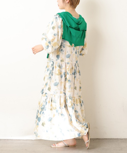 natural couture（ナチュラルクチュール）の「セット着用可/UV・接触冷感機能あり プチプラベーシックカーディガン（カーディガン/ボレロ・レディース・オフホワイト/ブラック/グリーン/ラベンダー/ピンク/その他1・FREE）」の12枚目の写真