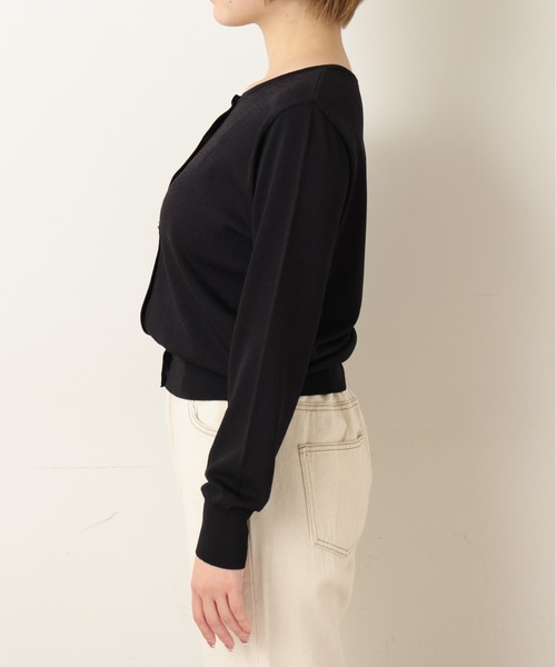 natural couture（ナチュラルクチュール）の「セット着用可/UV・接触冷感機能あり プチプラベーシックカーディガン（カーディガン/ボレロ・レディース・オフホワイト/ブラック/グリーン/ラベンダー/ピンク/その他1・FREE）」の22枚目の写真