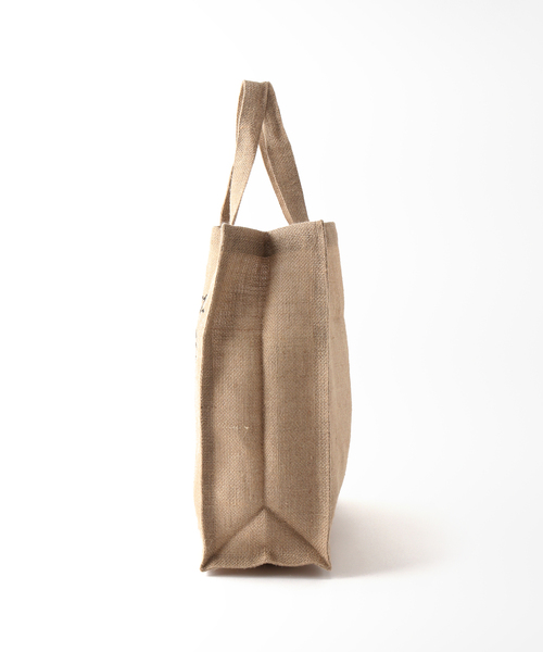 MAISON BENGAL（マイソンベンガル）の「《追加》別注【MAISON BENGAL 】 Jute print TOTE SPECIAL：トートバッグ（ショルダーバッグ・レディース・ベージュ/ベージュ系その他・FREE）」の11枚目の写真
