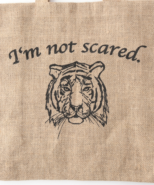 MAISON BENGAL（マイソンベンガル）の「《追加》別注【MAISON BENGAL 】 Jute print TOTE SPECIAL：トートバッグ（ショルダーバッグ・レディース・ベージュ/ベージュ系その他・FREE）」の6枚目の写真