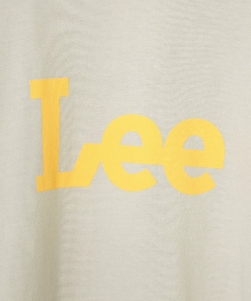 Lee(リー)の「リンガー半袖Tシャツ(Tシャツ/カットソー・メンズ・ホワイト/ベージュ/グレー・SMALL/LARGE/X-LARGE/MEDIUM)」の6枚目の写真