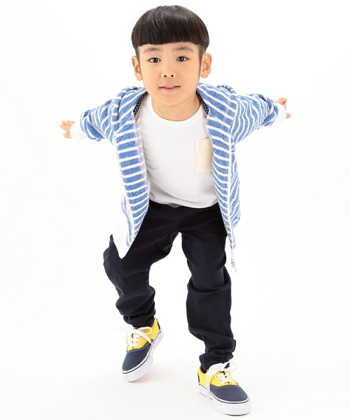 B:MING by BEAMS（ビーミングバイビームス）の「ビーミング by ビームス / パイルポケットTシャツ（Tシャツ/カットソー・キッズ・ホワイト/サックスブルー/ネイビー・140/110/100/130/120/150/80/90）」の14枚目の写真