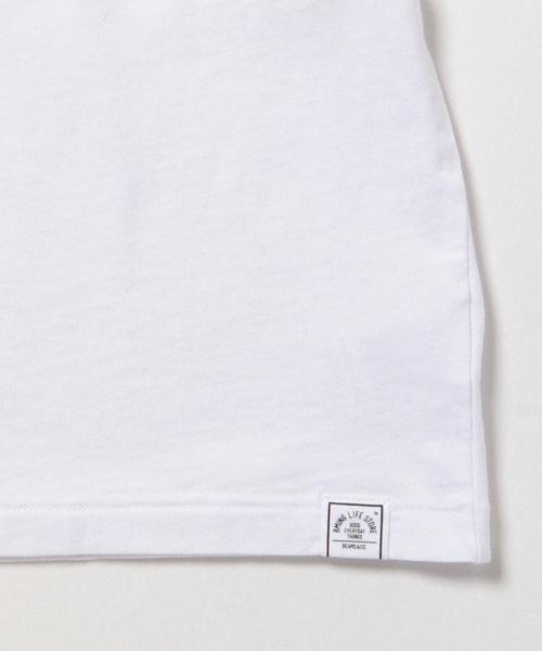 B:MING by BEAMS（ビーミングバイビームス）の「ビーミング by ビームス / パイルポケットTシャツ（Tシャツ/カットソー・キッズ・ホワイト/サックスブルー/ネイビー・140/110/100/130/120/150/80/90）」の5枚目の写真