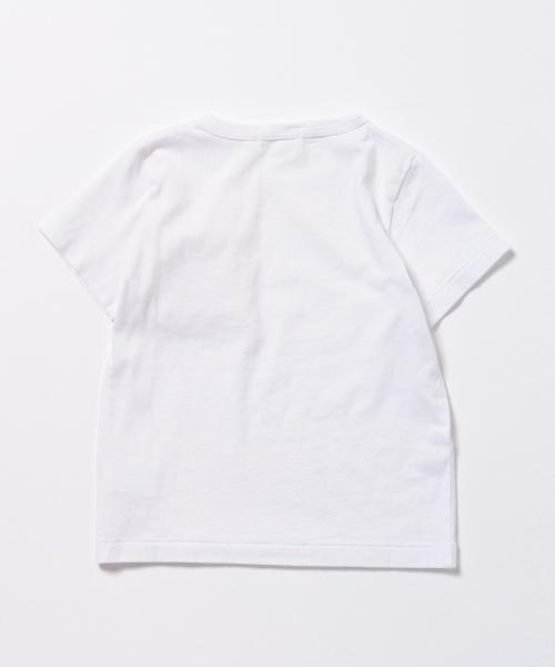 B:MING by BEAMS（ビーミングバイビームス）の「ビーミング by ビームス / パイルポケットTシャツ（Tシャツ/カットソー・キッズ・ホワイト/サックスブルー/ネイビー・140/110/100/130/120/150/80/90）」の11枚目の写真