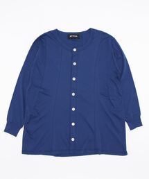 gomme | ファインスムース　ウェーブカーディガン(スウェット)