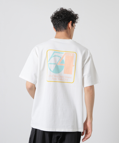 JOURNAL STANDARD(ジャーナルスタンダード)の「【STUDIO54×JOURNAL STANDARD】プリントTシャツ(Tシャツ/カットソー・メンズ・ホワイト/ブラックミックス/ホワイト×ホワイト/ブラック×ブラック/ホワイト系その他/ブラック系その他・MEDIUM/LARGE)」の3枚目の写真