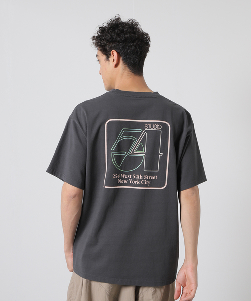 JOURNAL STANDARD(ジャーナルスタンダード)の「【STUDIO54×JOURNAL STANDARD】プリントTシャツ(Tシャツ/カットソー・メンズ・ホワイト/ブラックミックス/ホワイト×ホワイト/ブラック×ブラック/ホワイト系その他/ブラック系その他・MEDIUM/LARGE)」の6枚目の写真