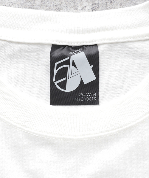 JOURNAL STANDARD(ジャーナルスタンダード)の「【STUDIO54×JOURNAL STANDARD】プリントTシャツ(Tシャツ/カットソー・メンズ・ホワイト/ブラックミックス/ホワイト×ホワイト/ブラック×ブラック/ホワイト系その他/ブラック系その他・MEDIUM/LARGE)」の14枚目の写真