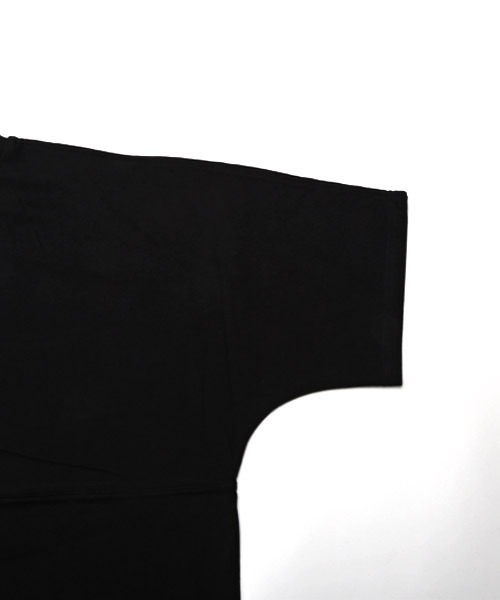 LUXSTYLE(ラグスタイル)の「発泡バックロゴプリントBIGTシャツ(Tシャツ/カットソー・メンズ・ブルー/ホワイト/杢グレー/ブラック×ホワイト/ブラック・L/M)」の8枚目の写真