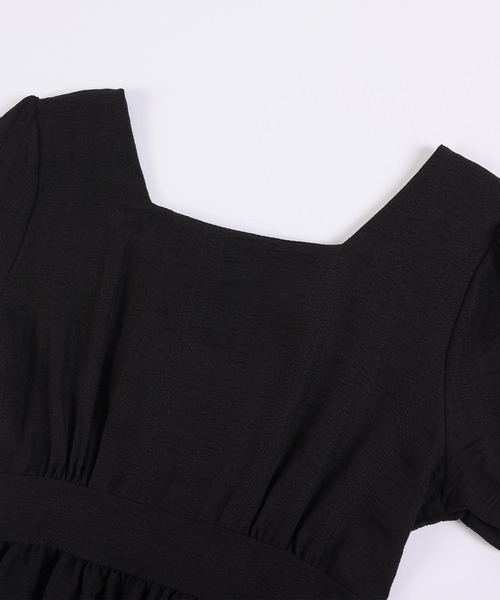 Amulet(アミュレット)の「パフスリーブワンピース(ワンピース・レディース・ブラック/イエロー・M/L/XL)」の21枚目の写真