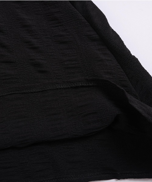 Amulet(アミュレット)の「パフスリーブワンピース(ワンピース・レディース・ブラック/イエロー・M/L/XL)」の15枚目の写真