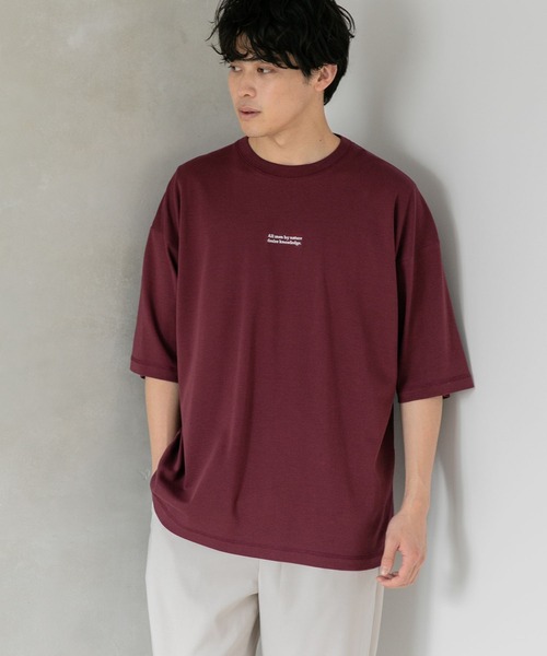 LOWRYS FARM(ローリーズファーム)の「シルケットロゴシシュウTシャツ 347263(Tシャツ/カットソー・メンズ・グレー/ホワイト/レッド/グリーン・MEDIUM/LARGE)」の13枚目の写真