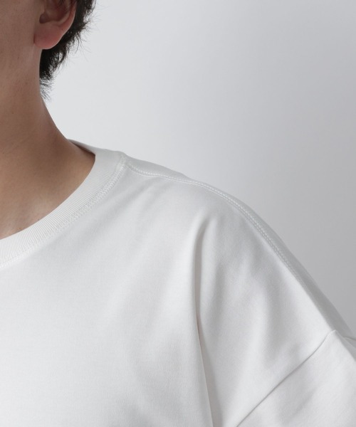 LOWRYS FARM(ローリーズファーム)の「シルケットロゴシシュウTシャツ 347263(Tシャツ/カットソー・メンズ・グレー/ホワイト/レッド/グリーン・MEDIUM/LARGE)」の18枚目の写真